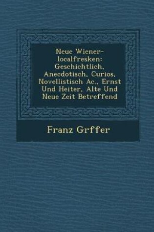 Cover of Neue Wiener-Localfresken