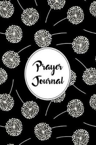 Cover of Prayer Journal Notebook Dandelions Pattern 10