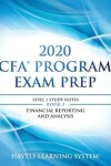 Book cover for 2020 CFA Program Exam Prep Level 1