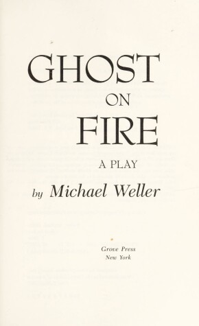 Book cover for Ghost on Fire