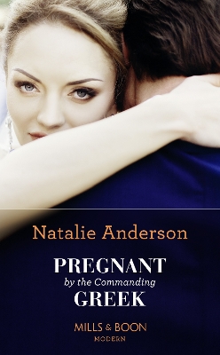 Book cover for Pregnant By The Commanding Greek