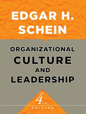 Book cover for Organizational Culture and Leadership, Fourth Edition