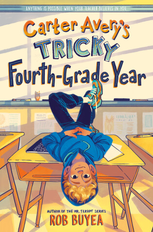 Book cover for Carter Avery's Tricky Fourth-Grade Year