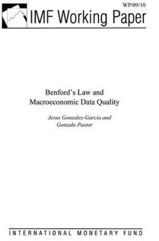 Cover of Benford's Law and Macroeconomic Data Quality