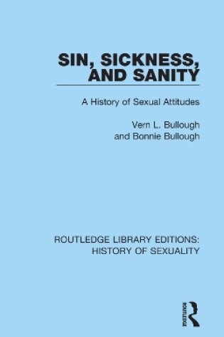 Cover of Sin, Sickness and Sanity