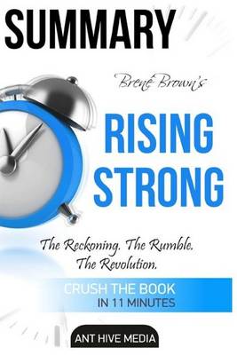 Book cover for Summary Brene Brown's Rising Strong