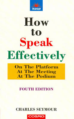 Book cover for How to Speak Effectively