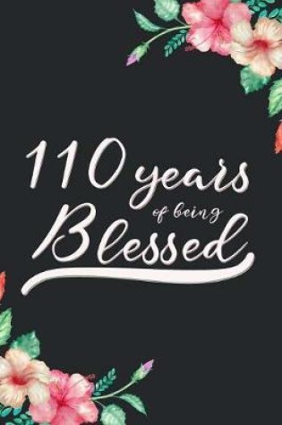 Cover of Blessed 110th Birthday Journal