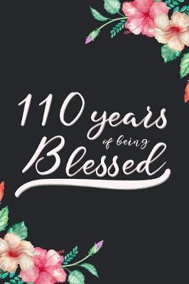 Book cover for Blessed 110th Birthday Journal