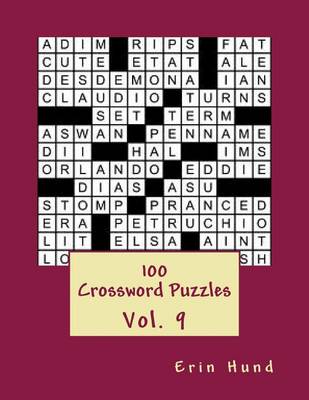 Book cover for 100 Crossword Puzzles Vol. 9