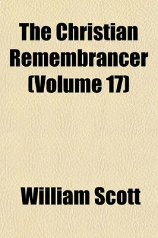Cover of The Christian Remembrancer (Volume 17)