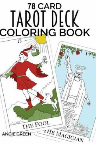 Cover of 78 Card Tarot Deck Coloring Book