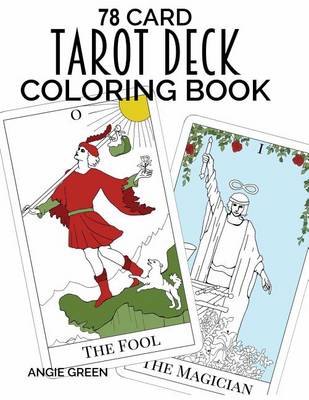 Book cover for 78 Card Tarot Deck Coloring Book