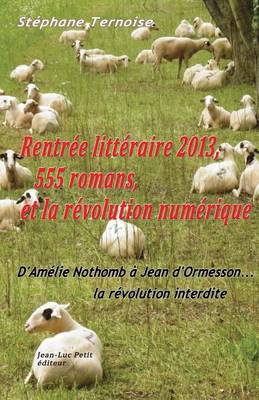 Book cover for Rentree litteraire 2013, 555 romans, et la revolution numerique