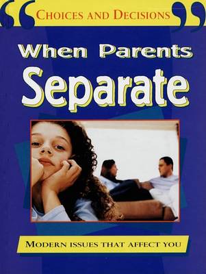 Book cover for When Parents Separate
