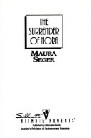 Cover of The Surrender Of Nora