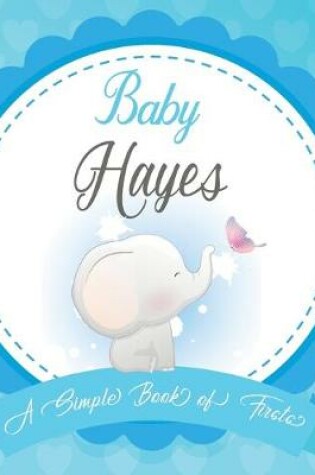Cover of Baby Hayes A Simple Book of Firsts