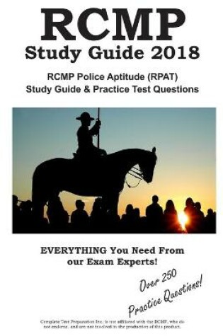 Cover of RCMP Study Guide 2018