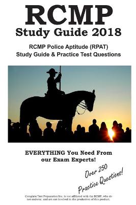 Book cover for RCMP Study Guide 2018