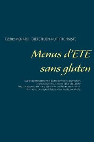 Cover of Menus d'été sans gluten