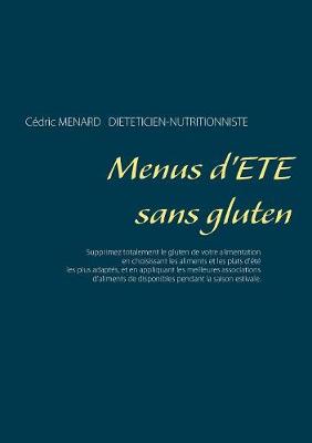 Book cover for Menus d'été sans gluten