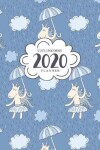 Book cover for 2020 Cute Unicorns Planner