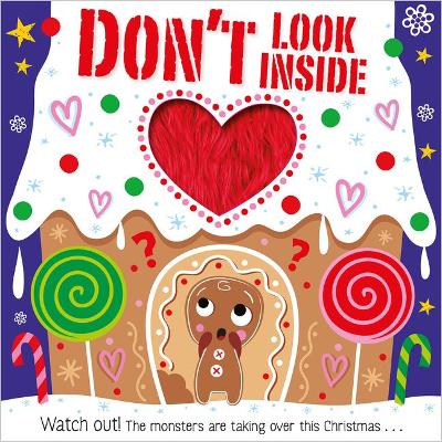 Book cover for Don't Look Inside (Watch Out! The monsters are taking over Christmas)