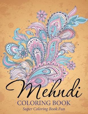 Book cover for Mehndi Coloring Book