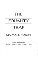 Book cover for Equality Trap