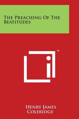 Book cover for The Preaching Of The Beatitudes