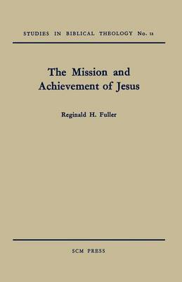 Book cover for The Mission and Achievement of Jesus