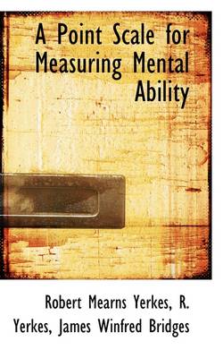 Book cover for A Point Scale for Measuring Mental Ability