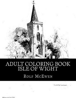 Book cover for Adult Coloring Book - Isle of Wight