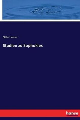 Cover of Studien zu Sophokles