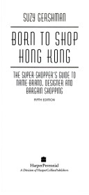 Book cover for Hong Kong