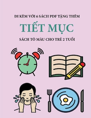 Cover of Sách tô màu cho trẻ 2 tuổi (Tiết mục)