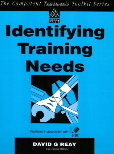 Book cover for Identifying Training Needs