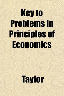 Book cover for Key to Problems in Principles of Economics
