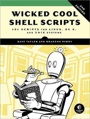 Book cover for Wicked Cool Shell Scripts