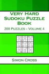 Book cover for Very Hard Sudoku Puzzle Book Volume 4