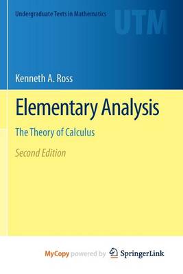 Book cover for Elementary Analysis