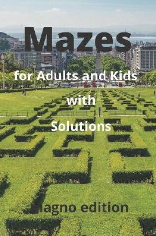 Cover of Mazes for Adults and Kids with Solutions