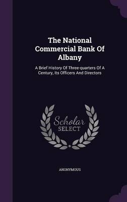 Book cover for The National Commercial Bank of Albany