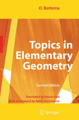 Book cover for Topics in Elementary Geometry