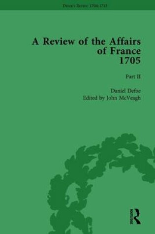 Cover of Defoe's Review 1704-13, Volume 2 (1705), Part II