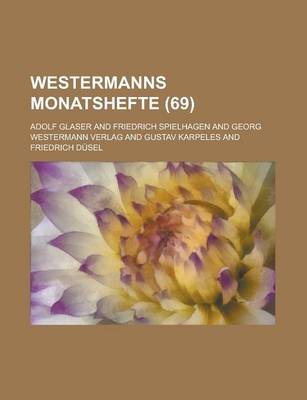 Book cover for Westermanns Monatshefte (69 )