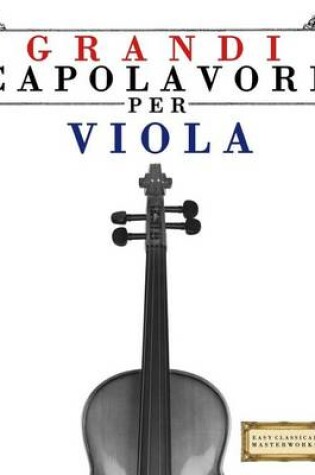 Cover of Grandi Capolavori Per Viola