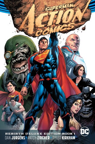Cover of Superman: Action Comics: The Rebirth Deluxe Edition Book 1 (Rebirth)