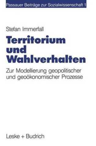 Cover of Territorium und Wahlverhalten