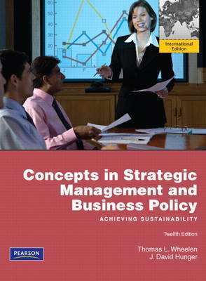 Book cover for Concepts in Strategic Management & Business Policy plus MyStratLab Access Kit